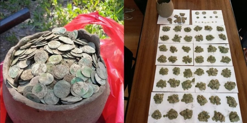 Група археологів-аматорів знайшла в румунському лісі тисячі середньовічних монет
